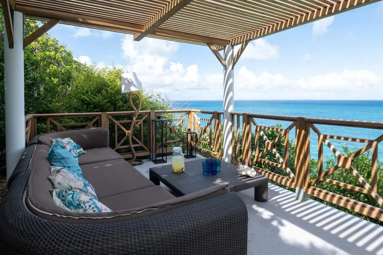 Infinity Blue Villa 180° Ocean View -Beach Access -Terres Basses Les Terres Basses